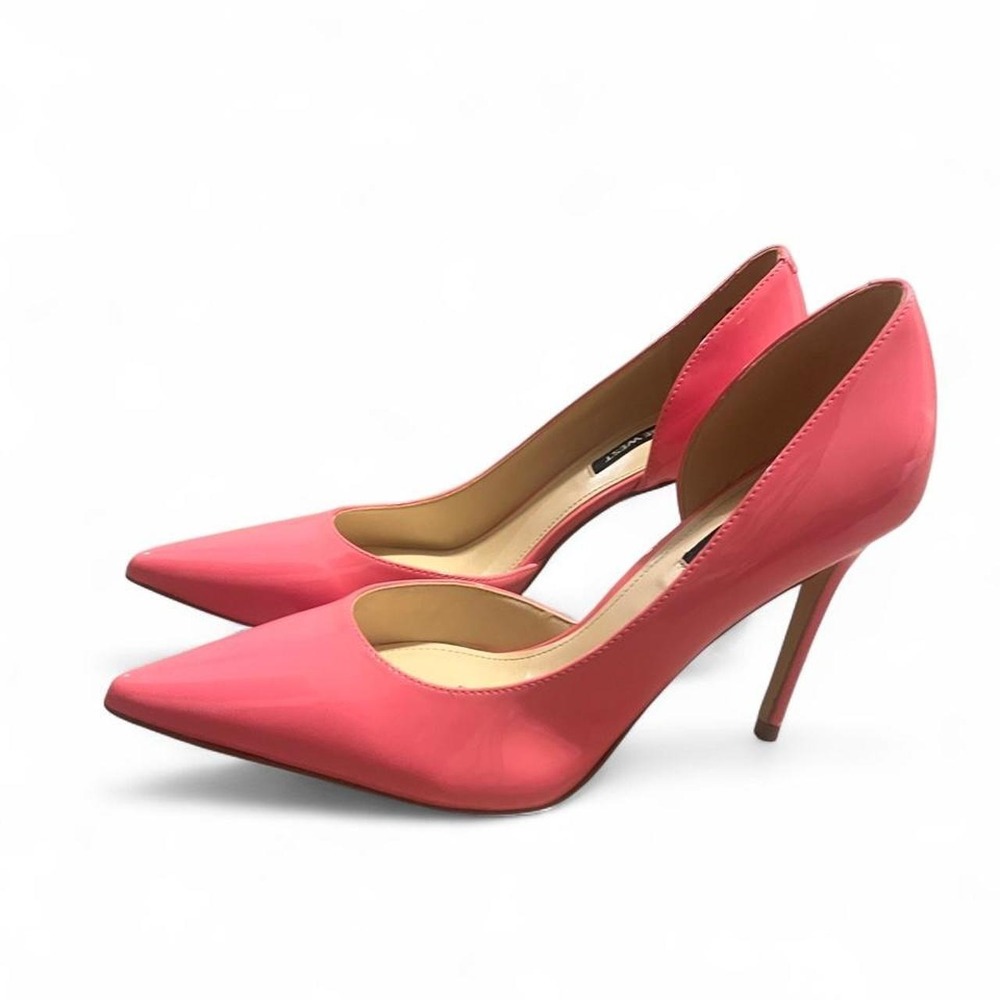 Nine West pink patent leather pointed toe pumps' to Poshmark Poshmark Barbie